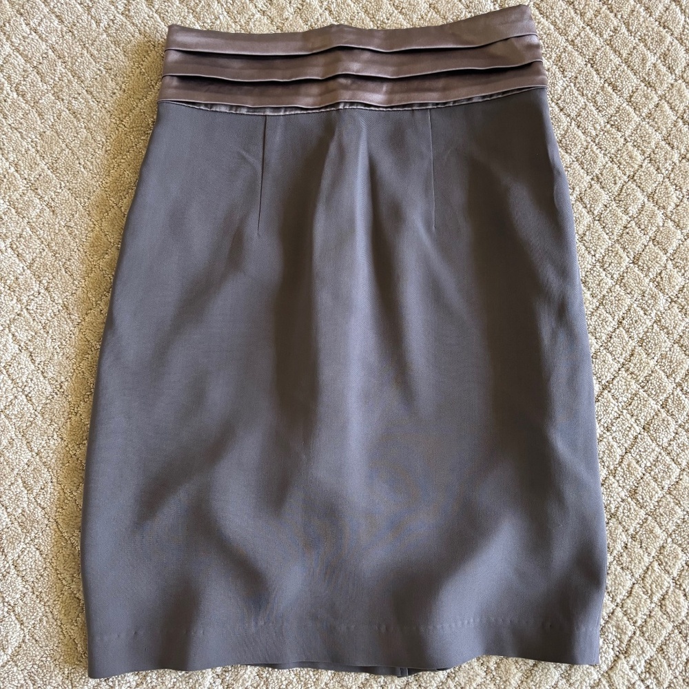 Rory Beca Gray pencil skirt Size 0